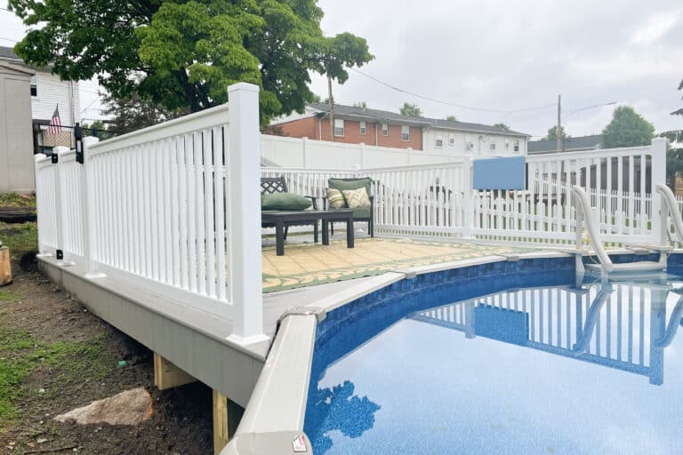 8x10 pool deck