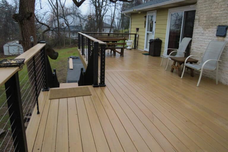 how to clean composite decking deck 05