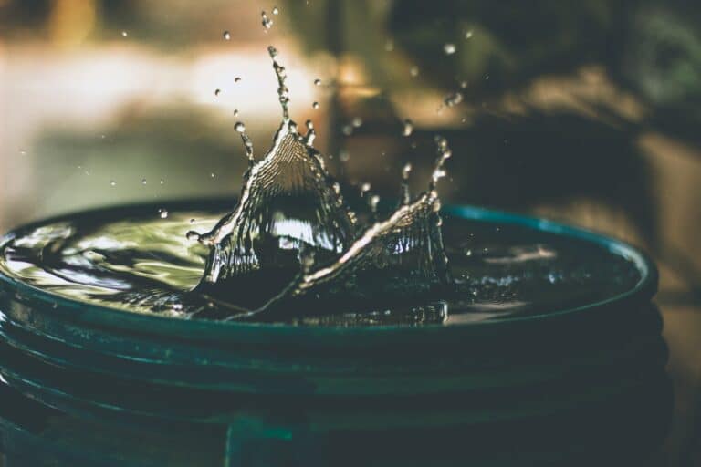 how to clean composite decking water