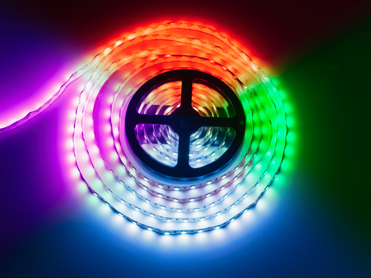 Color changing LED lights for your deck