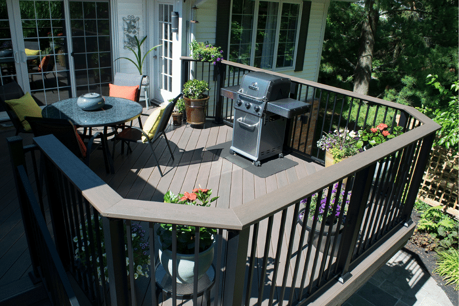 a deck replacement by deck builders palmyra