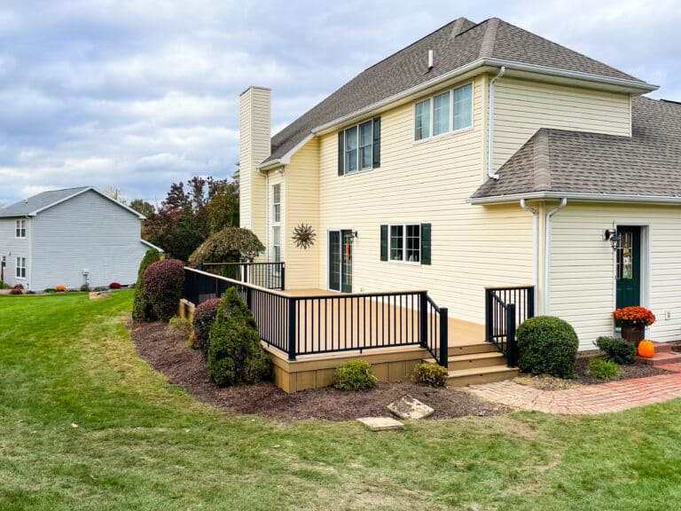 deck with integrated lighting