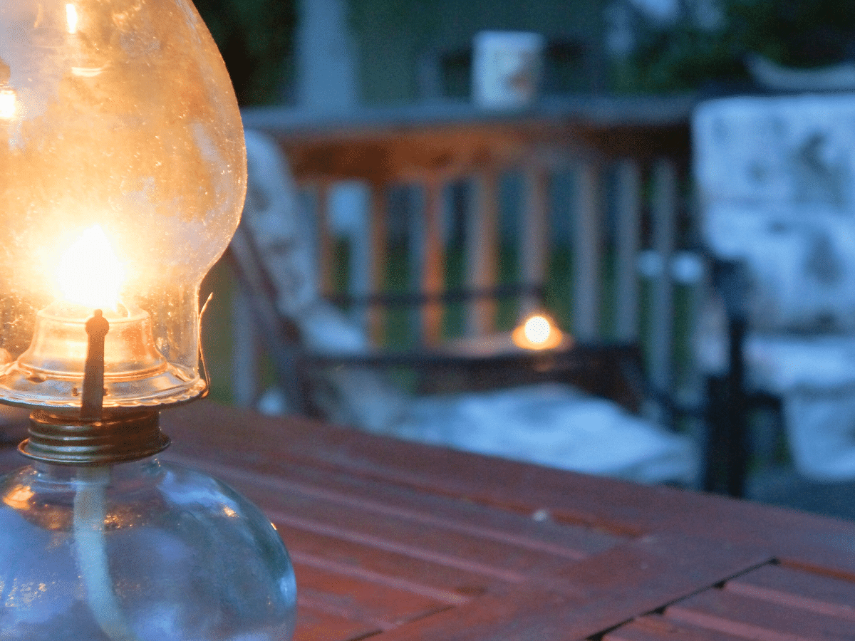 Lanterns for lighting on your backyard deck