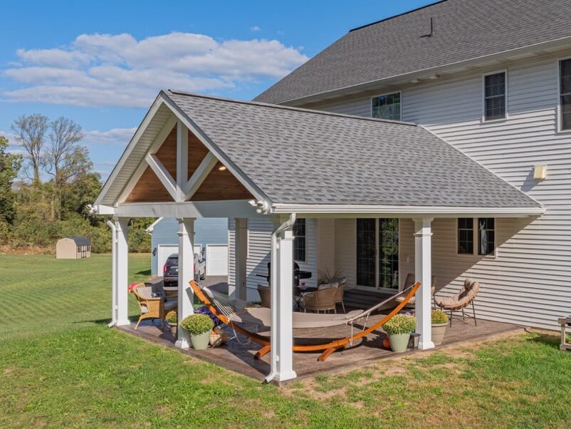 Covered Patio Build in Marysville PA