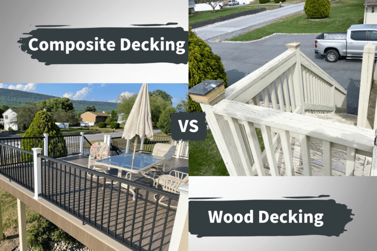 composite decking vs wood decking