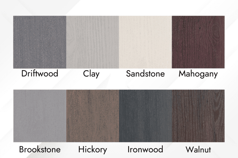 Vinyl deck color options