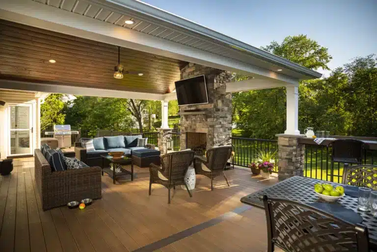 beautiful vinyl deck