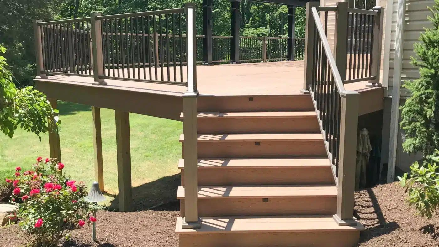 backyard deck
