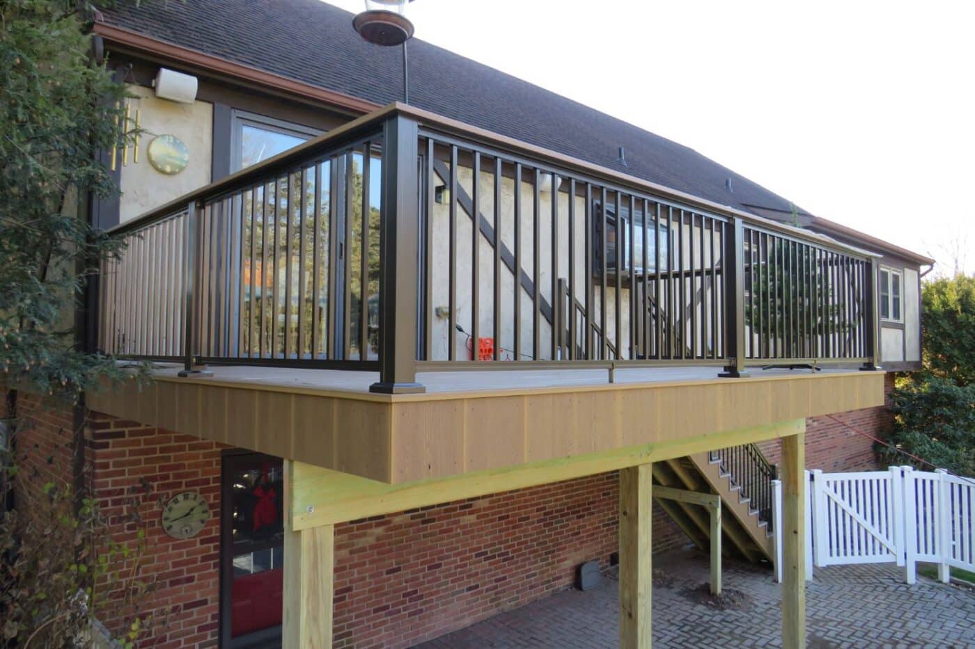 Railing Project Completed by Upper Dauphin Vinyl Products