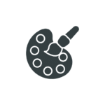 color palette icon