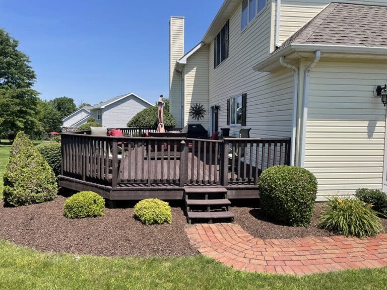 deck rebuild in Danville