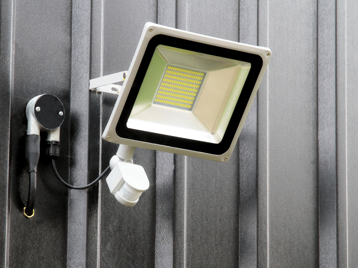 floodlights for deck lighting ideas