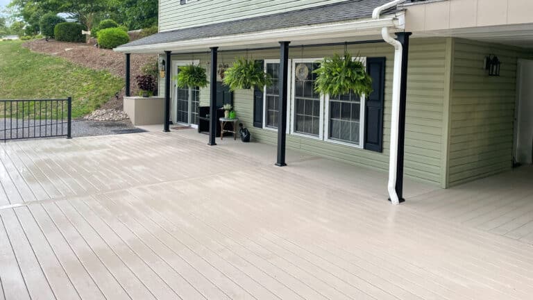 Professional deck construction