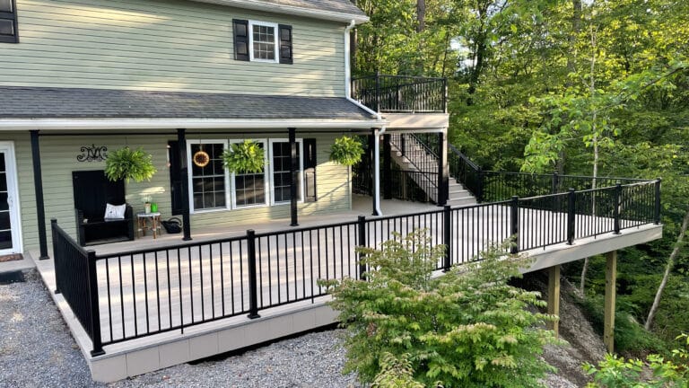 vinyl deck construction in Northumberland