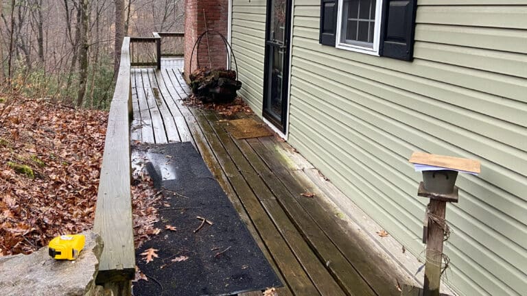 railing deck construction