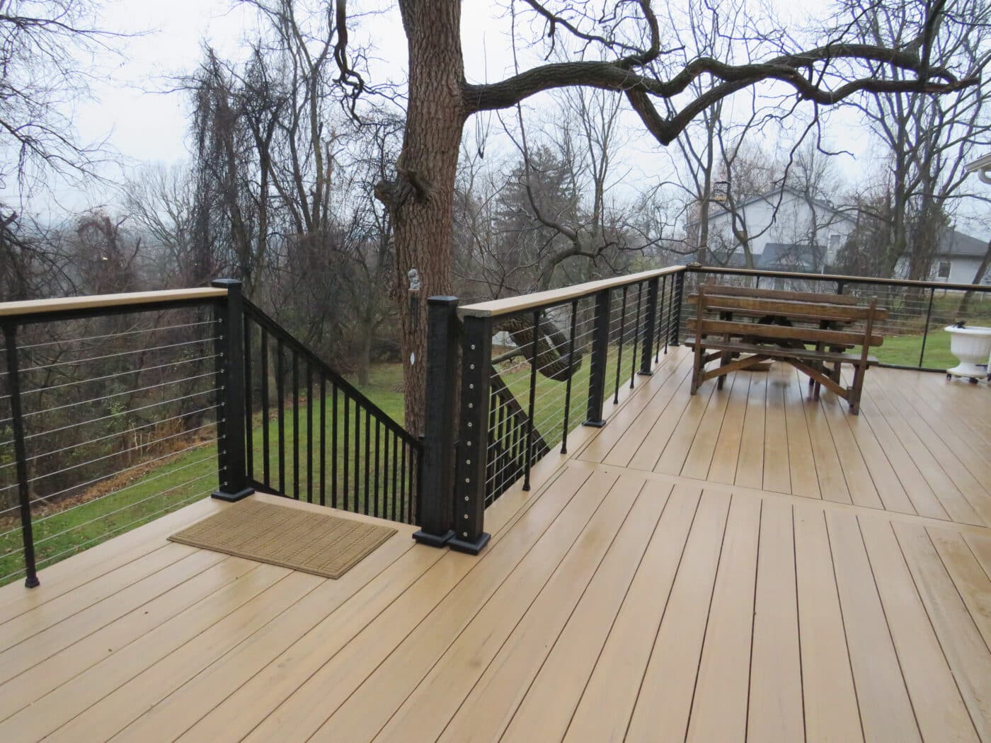 top of deck stari case