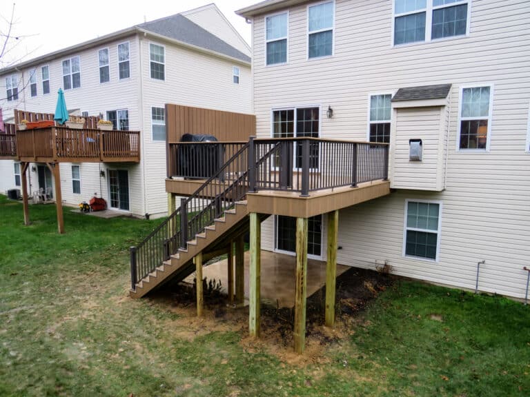 vinyl deck replacement cocktail rail