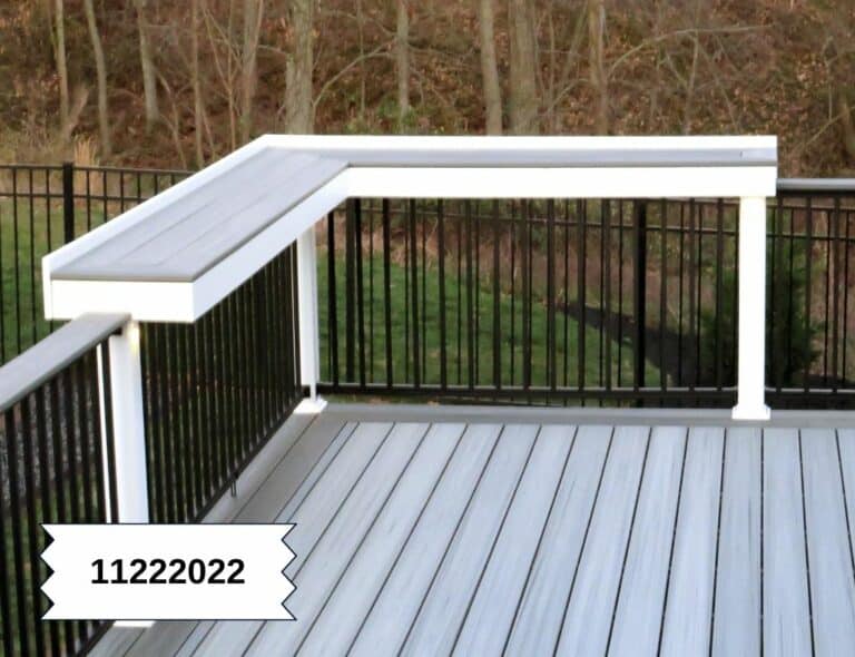 treck deck bar on the railing