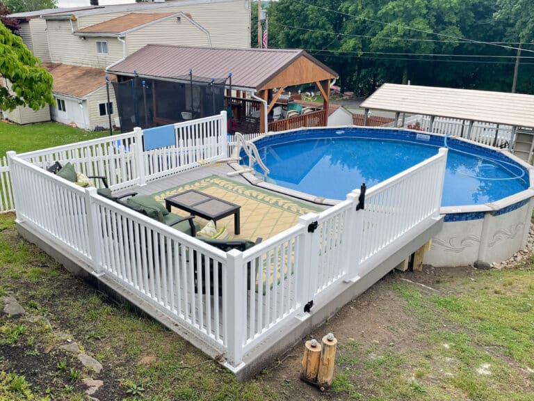 pool deck