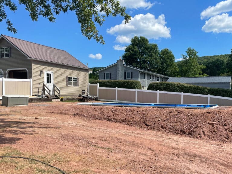 before pool pavilion