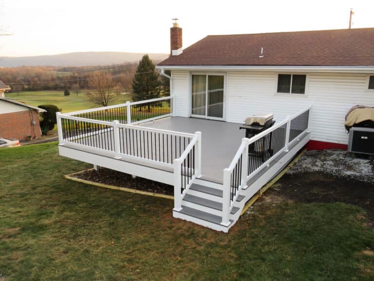 finished 20 x 20 deck in Harrisburg