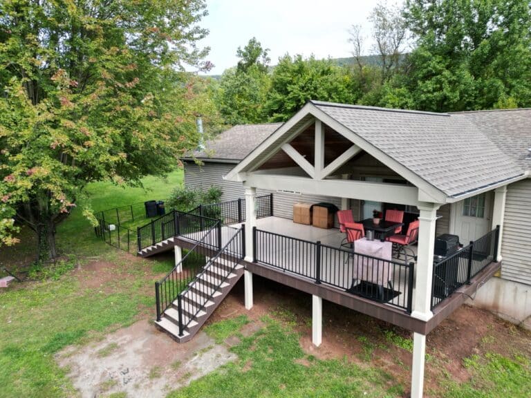 wood deck rebuild in Lykens PA