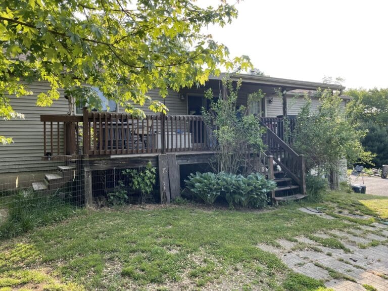 old wooden deck in Lykens PA
