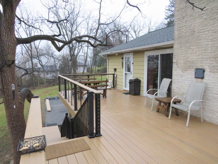 wooden deck replacement